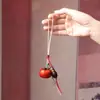 Palo de rosa rojo Fresa Fruta Palo de rosa Vegetal Colgante Caqui Llavero Calabaza Accesorio Calabaza Accesorio Naranja Colgante