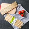 10 Pares de Palillos de Bambú, Resistentes al Moho, Antideslizantes, Naturales y Saludables, Adecuados para Uso Doméstico, con Empaque Aleatorio