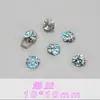 Enfeites de Diamante K9, Unhas Empilhadas de Diamante Grossas, Bolas de Diamante Brilhantes Acabadas Sem Fundo, Unhas Vestíveis para Capa de Celular, Diamantes para Nail Art DIY