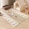Tapete de Chão Impermeável para Pets em PVC Cobertura Total Anti-Urina Antiderrapante Tapete para Canil de Cachorro Tapete para Alimentação de Gato Tapete Lavável para Gaiola