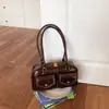 Bolsa de Ombro Transfronteiriça Tendência 2026 Outono Novo Estilo Textura Fashionável Bolsa de Ombro Único Versátil Estilosa para o Trabalho Bolsa de Mão Feminina