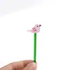 Pájaro de vidrio artificial arreglo floral eterno comercio exterior transfronterizo artesanías de Zibo Boshan decoración para coche y escritorio de oficina