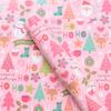 Papel de regalo de Navidad de dibujos animados varios patrones disponibles decoración navideña embalaje caja de regalo dulces al por mayor