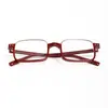 Montura de Gafas Cuadrada Semicircular Lente Plana Simple Personalidad Retro Montura de Gafas para Mujer Celebridad de Internet Cara Grande Adelgazante Montura de Gafas para Cara Sencilla Mujer