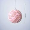 Esfera Rosa de Navidad Bola de Burbujas Decoración para Árbol de Navidad Colgante de Navidad Decoraciones Navideñas DIY Estrella para la Punta del Árbol Colgante
