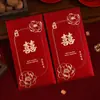 Sobre Rojo con el Carácter de Felicidad, Sobre Rojo para la Ceremonia de Bloqueo de Puerta de Boda, Sobre Rojo para Cambiar Títulos, Regalo de Boda para la Ceremonia de Recogida, Sobre Rojo para Regalo de Agradecimiento, Sobre Rojo para Recién Casados con Mil Yuan