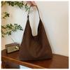 Bolso de Hombro Cruzado Retro de Lona Suave Transfronterizo para Mujer 2026 Nuevo Tendencia Otoño e Invierno Gran Capacidad