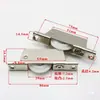 Puerta Deslizante de Armario Altura Ajustable Polea Baja Polea Estilo Antiguo para Puertas y Ventanas Rodamiento de Empuje y Tracción para Puerta Deslizante de Mueble y Gabinete Nylon/Pieza