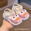 Sandálias Infantis para o Verão, Sapatos Fechados com Solado Macio para Bebês e Crianças Pequenas, Meninos e Meninas, Sapatos de Desenho Animado, Sapatos para Venda por Atacado Transfronteiriça
