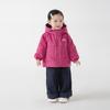 Jaqueta de Penas Haiyobei 25199 Infantil Roupa de Inverno Externa Top com Capuz Estilo Coreano Infantil Roupa de Inverno