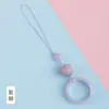 Design original anel de corrida bodhi cordão para celular feminino fofo requintado fivela de anel gato da sorte pingente corrente para celular atacado