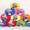 4 Ovillos de Hilo Acrílico para Bebé para Tejer a Mano, Hilo Mediano-Fino para Crochetar Zapatillas, Kit de Materiales de Hilo Acrílico para Crochet de Muñecas