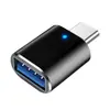 Adaptador USB para Tipo-C 3.0 Fêmea, Adaptador Typec para Usba Fêmea 3.0C