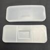 Estuche con Clip para Lentes de Miopía Caja de Embalaje Estuche Colgante para Lentes de Sol Estuche para Lentes Deportivos para Exterior Embalaje de Almacenamiento Estuche de Espejo Transparente Esmerilado