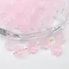 Cuentas Dispersas de Hielo Transparente Estilo Antiguo, Cuentas de Vidrio con Flor en Degradado, Materiales para Cuentas de Pulseras DIY, Accesorios Hechos a Mano para Pendientes