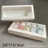 Caja de cartón con ventana Spot para empaque de ropa interior caja de regalo de moda caja para pantalones de hombre y mujer