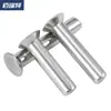 Remaches Avellanados de Acero Inoxidable 304 Remaches Sólidos GB869 Remaches de Cabeza Plana Cabeza Cónica Plana M2M2.5M3M4M5M6