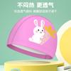 Gorro de baño para niños y niñas, universal, cómodo, de tela PU, 2025, nuevo, profesional, impermeable, venta al por mayor