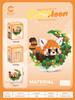 Senbao 611050 Caja de Música de Té de Flores Juguete de Ensamblaje Infantil Compatible con Bloques de Construcción de Juguete de Alta Calidad Regalo de Flores Venta al por Mayor