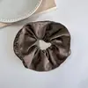 Diadema de Scrunchie Exquisita de Cuatro Capas con Estampado de Leopardo Grande para Moño Alto Estilo Coreano Elegante Versátil