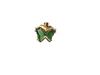 Colgante Colgante de jade turquesa colgante de cuarzo verde roca jade gota de agua colgante hebilla colgante de mariposa