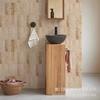 Estilo tranquilo natural piedra caliza de cuerpo entero ladrillo largo decoración patio retro exterior francés antideslizante piso pavimentación ladrillo