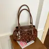 Bolso de lunares de moda transfronterizo, nueva colección de otoño 2026, bolso de mano exquisito, bolso para el trabajo, bolso de hombro con lazo y bolso de axila