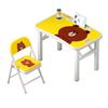 Ft escritorio y silla plegables para estudio infantil para niños y niñas escritorio para hacer la tarea para niños y estudiantes escritorio y silla
