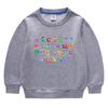 Primavera y Otoño 2026 Estilo Coreano de Dibujos Animados Ropa Nueva para Niños Sudadera de Cuello Redondo Camisetas de Algodón de Manga Larga para Niños y Niñas
