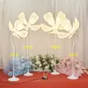 Accesorios de Boda Estilo Chino Arte de Hierro Flor de Peonía Brillante Luces de Camino Pasarela Escenario Fondo Decoración Arreglo