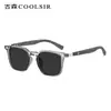 Nuevas Gafas de Sol Polarizadas Gafas de Sol Tr280876 Moda Montura Cuadrada Espejo de Coche Gafas Antirreflejos Gafas de Sol