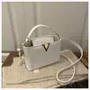 2026 Invierno Nuevo Estilo Letra Moda Retro Popular Gran Capacidad Casual Simple Bolso de Hombro Bolso Cruzado para Mujeres