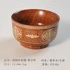 Tigela de Madeira de Jujuba Selvagem Tigela de Sopa de Alto Valor Tigela para Macarrão Tigela para Arroz Tigela para Leite Tigela Grande Tigela para Iogurte Conjunto de Louças Domésticas Estilo Japonês