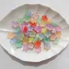 Série Borda Hot Stamping Fosca Base de Flor DIY Enfeites de Grampo de Cabelo Feitos à Mão Acessórios Flor de Cerejeira Flor de Bauhinia Pétala de Lótus