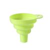 Embudo pequeño plegable embudo retráctil para el hogar silicona drenaje de aceite cocina tamaño pequeño líquido aceite embudo dispensador mini