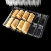 Caja de Embalaje con Bandeja Interior de Blíster de PVC Carcasa de Plástico Transparente Bandeja de Blíster Revestimiento de PET Caja para Frutas y Galletas Personalizado