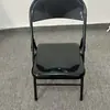 Cadeira de Jantar Dobrável para Casa, Cadeira de Escritório Confortável e Simples, Cadeira com Encosto, Cadeira Portátil para Conferência, Cadeira de Treinamento, Cadeira Dobrável