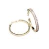 Pendientes de circonita de moda femenina con aguja de plata 925 exagerados de Europa y Estados Unidos 33204