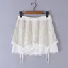 Comercio Exterior al Por Mayor 2026 Moda Europea y Americana Ajustado Encaje Patchwork Camisola + Conjunto de Falda Ropa para Mujer C27899
