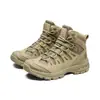 Fabricante de botas militares, em estoque: botas táticas, botas de caminhada estilosas e respiráveis, coturnos, botas de deserto
