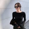Ropa Zhengqite/ Suéter de Punto de Lana con Patrón de Espiga 25 para Mujer, Prenda Base para Otoño e Invierno