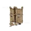Bolsa Funcional Táctica Adaptable para Cinturón/Chaleco Estilo Tigre con Hebilla Doble de Liberación Rápida para Exteriores Transfronteriza con Montaje Molle Lista para la Venta