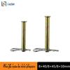Acessórios para Micro Cultivo a Gasolina Diesel Roda Dentada 8*40 através Eixo Pino Eixo Faca Parafuso Pino R Pino 8*50mm