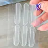 Adesivos de Silicone para Orelha em Formato de Asa de Anjo, Patches para Orelha Modeladores e Levantadores, Adesivos Transparentes em T para Orelha de Elfo