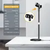 Suporte de Microfone Retrátil de Metal para Conferência Microfone Condensador Sem Fio de Mesa Transmissão Ao Vivo Suporte de Microfone Ajustável de Mesa