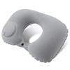 Almohada inflable en forma de U, automática, portátil, para viajes, cuello, avión, viajes al aire libre, Sanbao