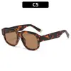 Gafas de Sol Cuadradas Retro Simples con Clavos de Arroz Estilo Callejero de Moda Gafas de Sol Europeas Americanas Moda Protección Solar al Aire Libre Personalidad Gafas de Sol Transfronterizas