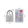 Fabricante Personalizado Huanpai Hebilla de Cierre de Luna Atómica de 30 mm Caja de Medidor de Potencia Cerradura de Puerta Candado de Seguridad de Cobre Venta al por Mayor