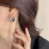 Pendientes Irregulares de Gota de Agua Geométricos para Mujer, Estilo Simple y Genial, Modernos Clips para Orejas de Moda para el Trabajo, Accesorios Creativos para Orejas