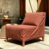 Funda de silla de color liso para patio exterior, a prueba de lluvia, a prueba de sol, a prueba de polvo para sillas de balcón, adecuada para casa de huéspedes, villa y jardín